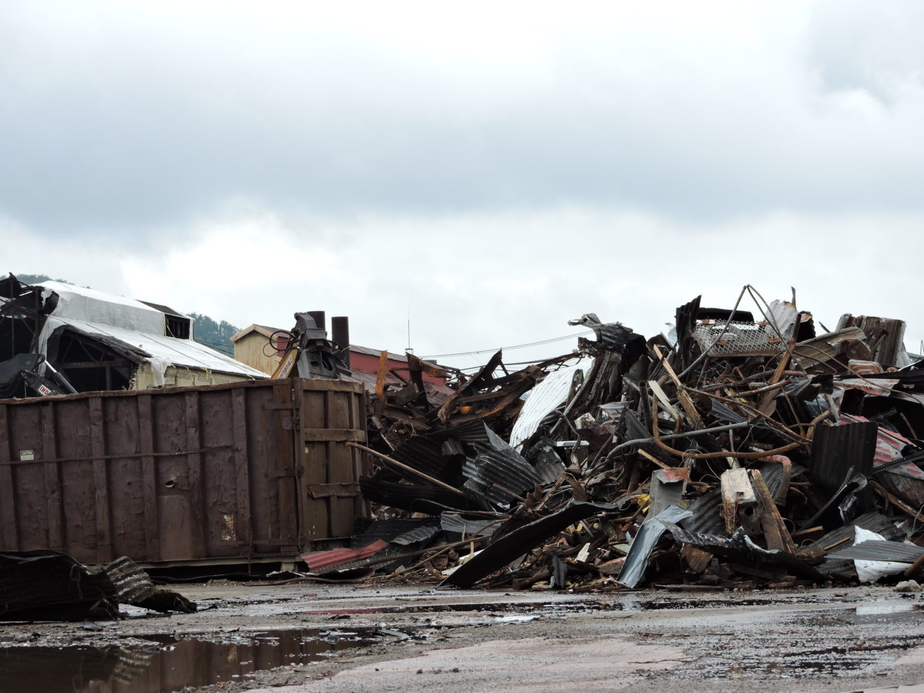 Crumbling steel mill buildings razed News, Sports, Jobs The Times